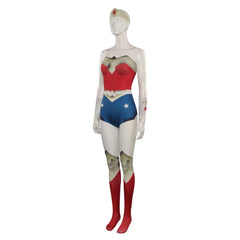 Prinzessin Diana Wonder Woman Jumpsuit Cosplay Kostüm Halloween Karneval Outfits