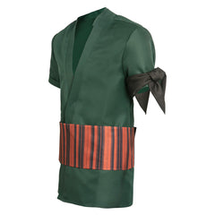 Roronoa Zoro Sommer grün T-Shirt Serie One Piece Zorro Cosplay Kostüm