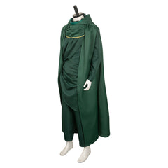 Serie Loki Staffel 2 Loki grün Umhang Cosplay Kostüm Halloween Karnenval Outfits