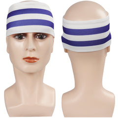 Serie One Piece Krieg-Piratenbande Gin The Man-Demon Kopfbedeckung Kopftuch Cosplay Zubehör