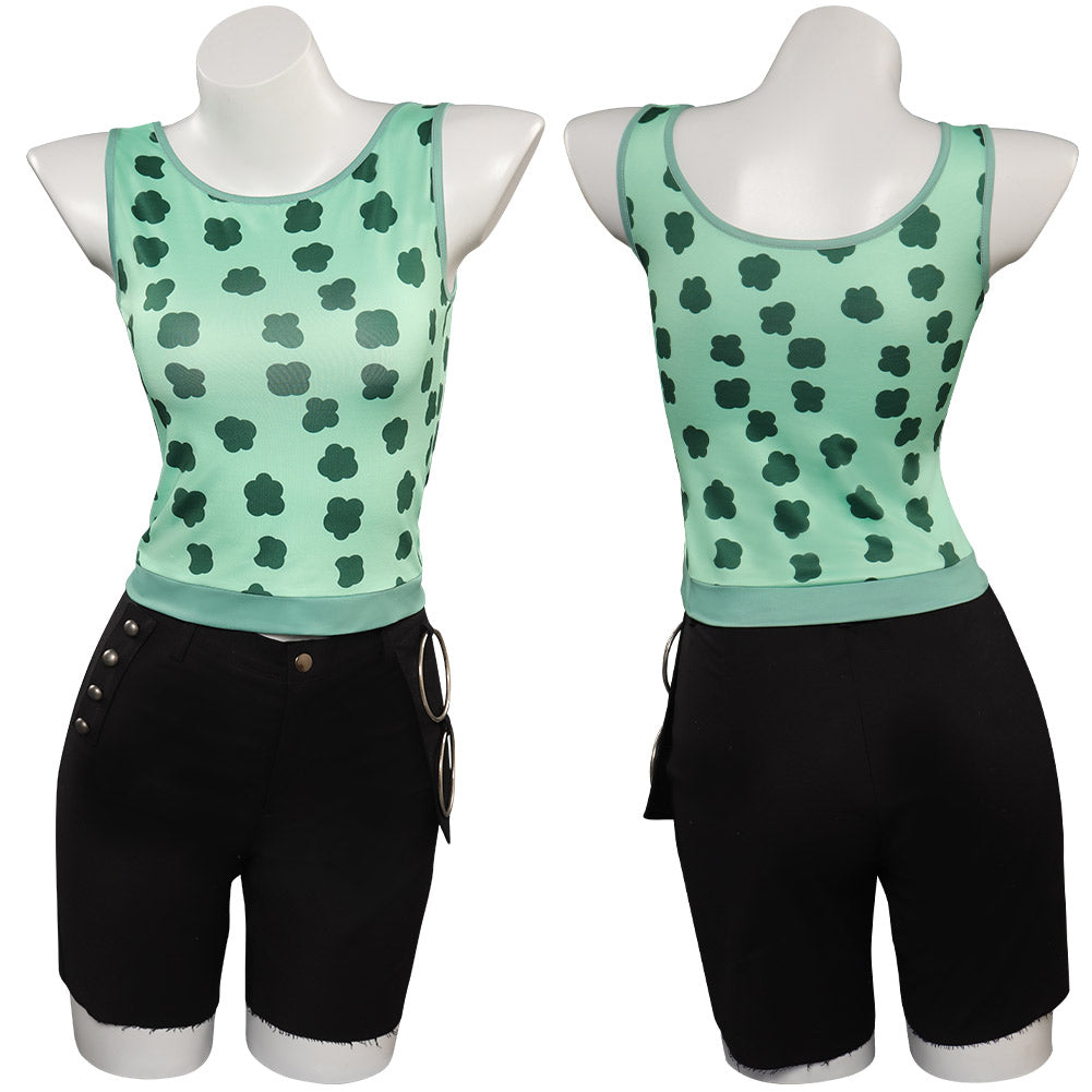Serie One Piece Nami Cosplay Kostüm Set Halloween Outfits