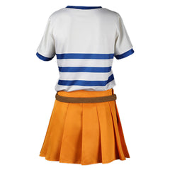 Serie One Piece Nami Kostüm Set Cosplay Halloween Karneval Kostüm