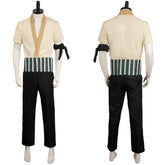 Serie One Piece Roronoa Zoro Cosplay Kostüm Set Halloween Karneval Outfits