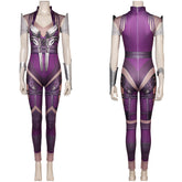 Sindel Mortal Kombat Kostüm Cosplay Halloween Outfits