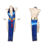 Street Fight Chun Li Cheongsam Cosplay Kostüm Set