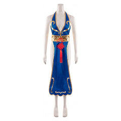 Street Fighter Chun Li Cheongsam Cosplay Kostüm Halloween Karneval Outfits