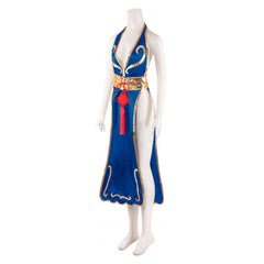 Street Fighter Chun Li Cheongsam Cosplay Kostüm Halloween Karneval Outfits
