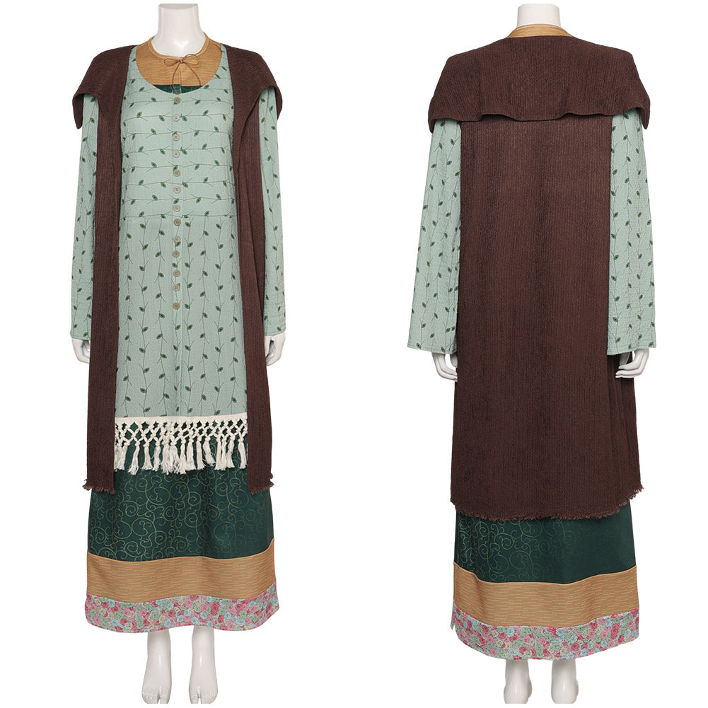 Sybill Trelawney Kostüm Set Harry Potter Professor Sybill Cosplay