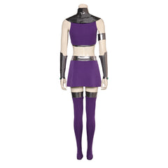 Teen Titans Starfire Koriand'r Kostüm Set Cosplay Halloween Karneval Outfits