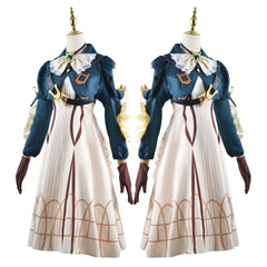 Violet Evergarden Vaioretto Evagaden Violet Kleid Cosplay Kostüm Set