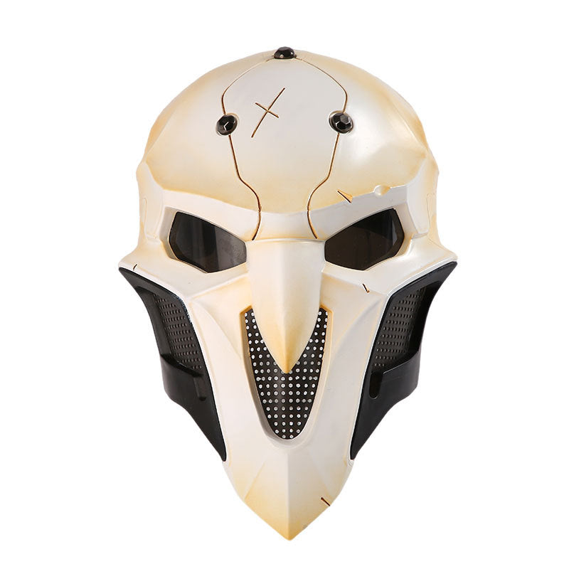 Overwatch Reaper OW Gabriel Reyes Latex Maske Cosplay Requisiten