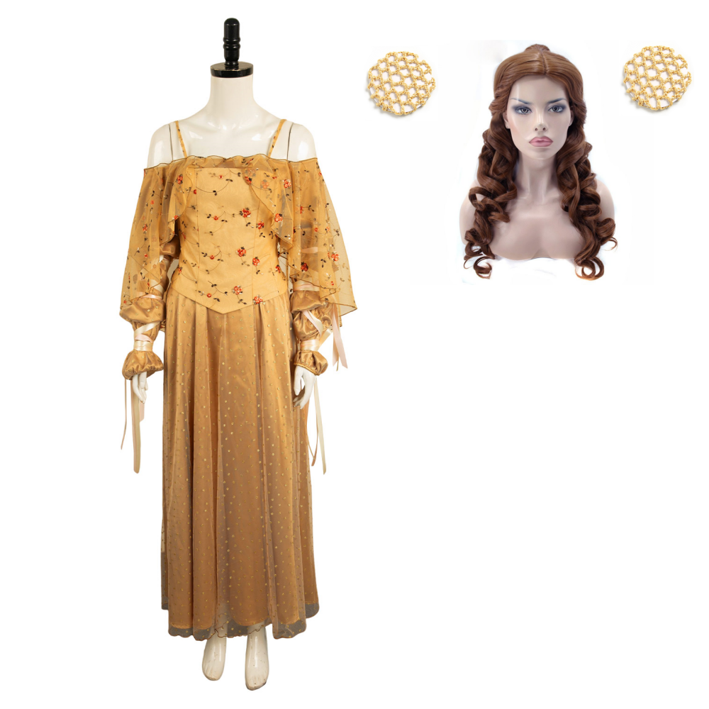 Padme Naberrie Amidala Summer Meadow Dress Cosplay Kostüm Set Cosplay Outfits