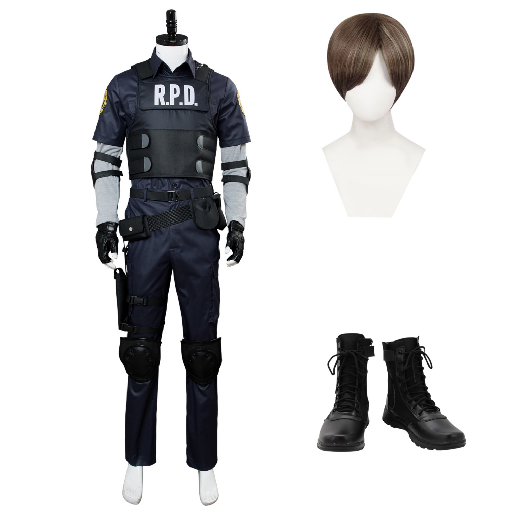 Resident Evil 2 Remake Re Leon Scott Kennedy Set Cosplay Kostüm