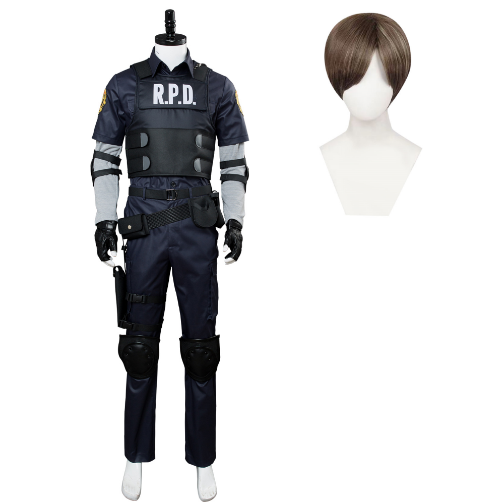 Resident Evil 2 Remake Re Leon Scott Kennedy Set Cosplay Kostüm