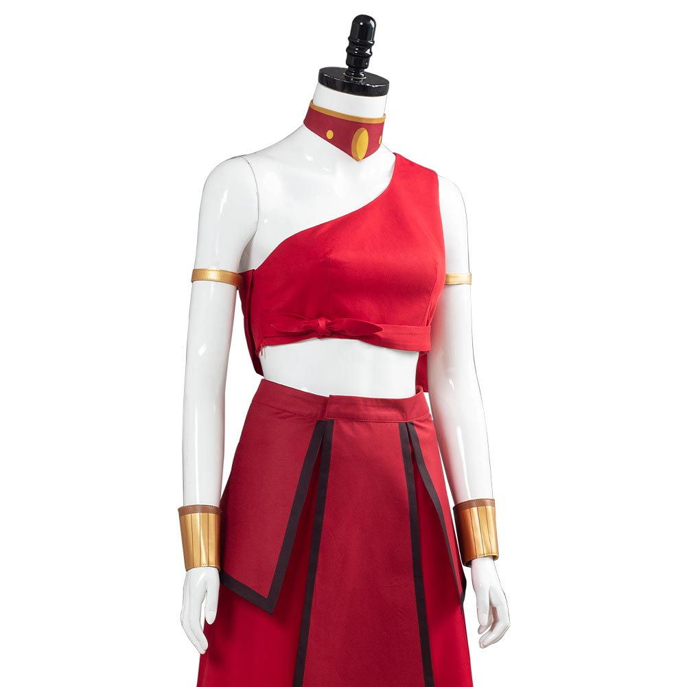 Katara Kostüm aus Avatar Der Herr der Elemente The Last Airbender Cosplay Kostüm