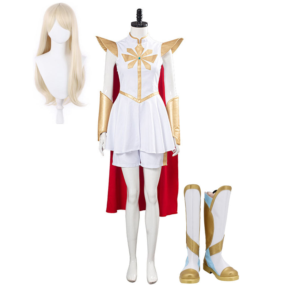 She-Ra - Princess of Power She Ra Kostüm Cosplay Kostüm She Ra Kleid Halloween Karneval Kostüm