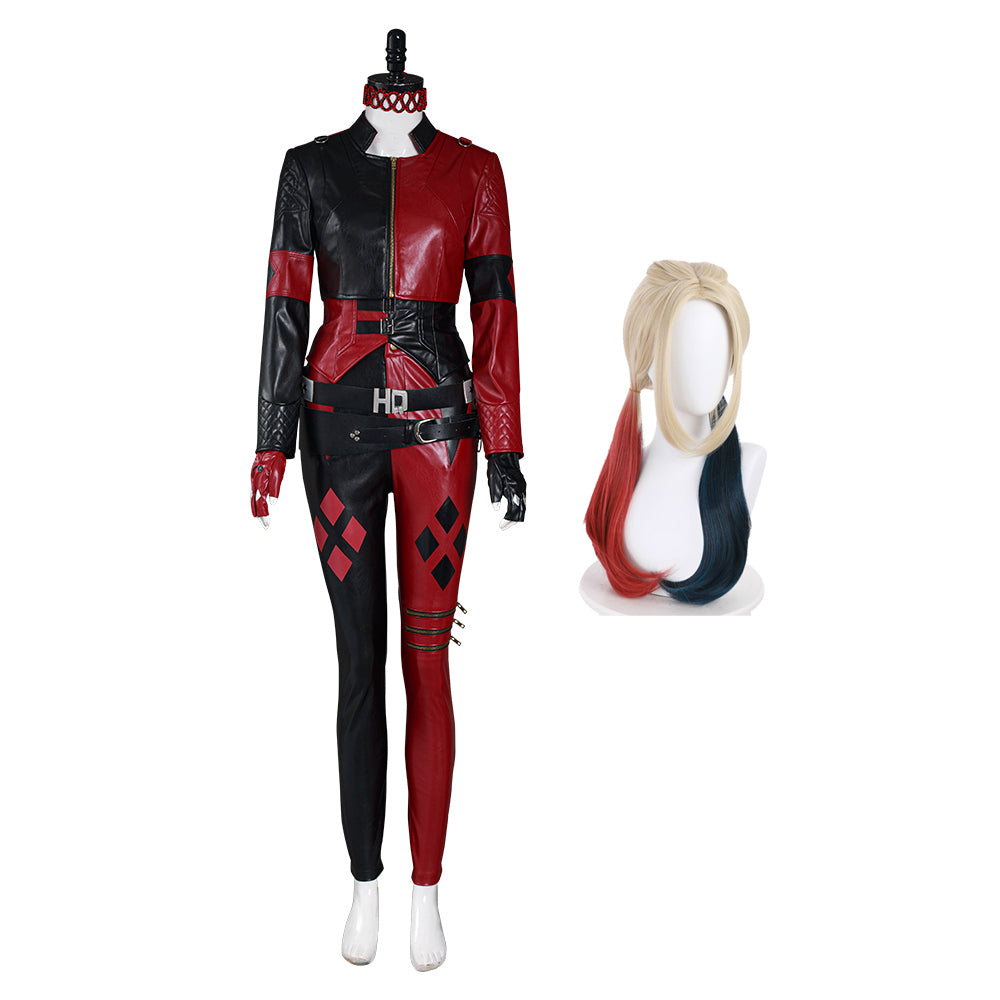 The Suicide Squad 2021 Harley Quinn Kostüm Halloween Karneval Outfits Set