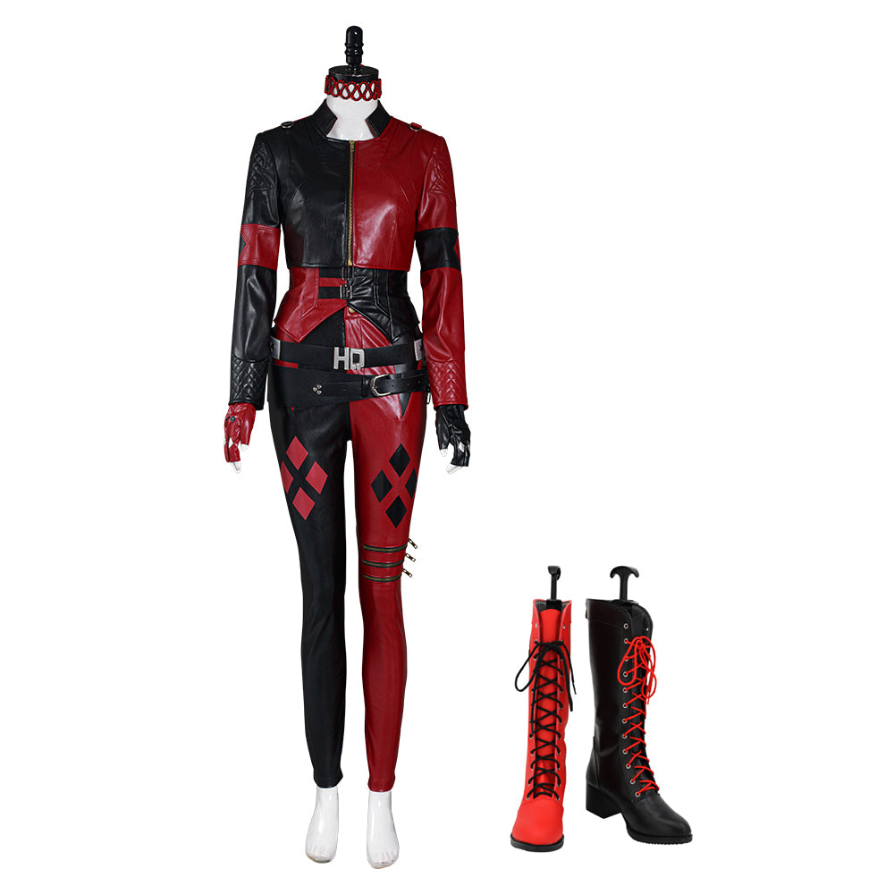 The Suicide Squad 2021 Harley Quinn Kostüm Halloween Karneval Outfits Set