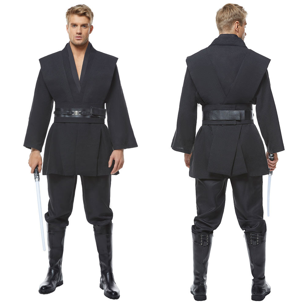 Anakin Skywalker Cosplay Kostüm Kleidung Schwarz Version