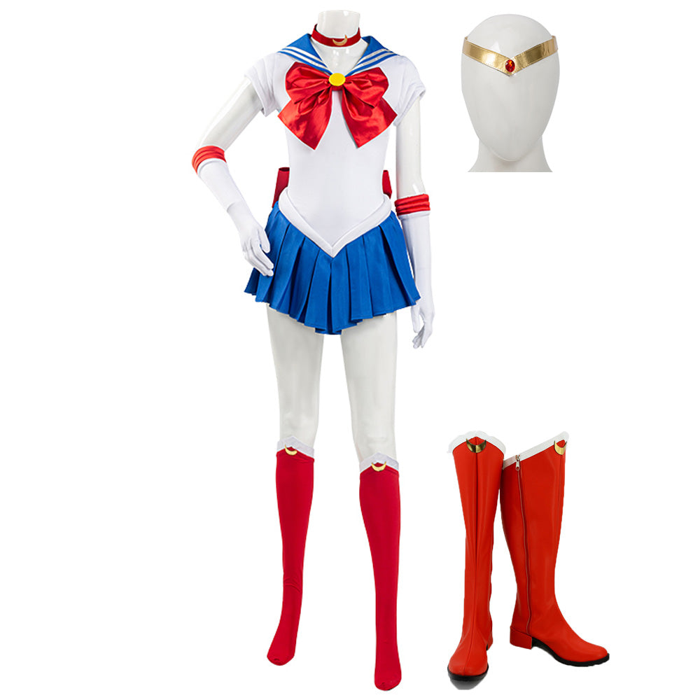 Tsukino Usagi Uniform Sailor Moon Tsukino Usagi Cosplay Halloween Karneval Kostüm