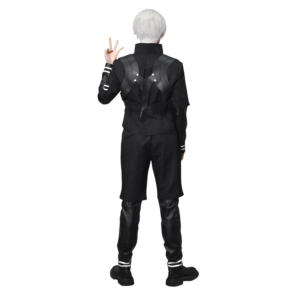 Tokio Ghul √A Ken Kaneki Jumpsuit Battle Uniform Cosplay Kostüm