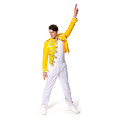 Freddie Mercury Jacke aus Band Queen Cosplay Kostüm Version B