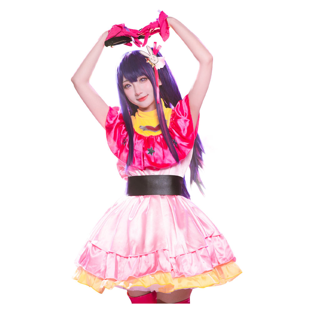 Mein*Star Oshi no Ko Hoshino Ai Kleid Cosplay Halloween Karneval Outfits