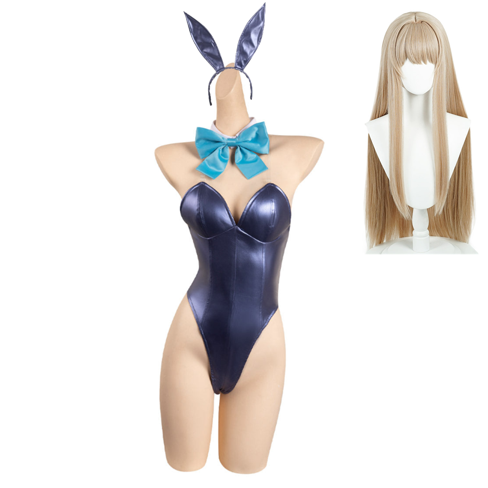 Asuma Toki Cosplay Bademode Blue Archive Toki Bunny Girl Jumpsuit Sommer einteiliger Badeanzug