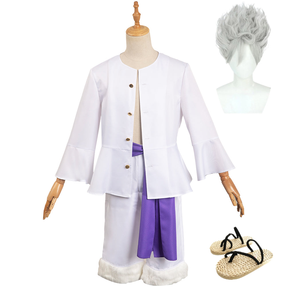 Sun God Nika One Piece Luffy Cosplay Kostüm Halloween Karneval Outfits
