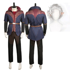 Astarion Kostüm Set Baldur's Gate 3 Hochelfen-Schurke Cosplay Kostüm