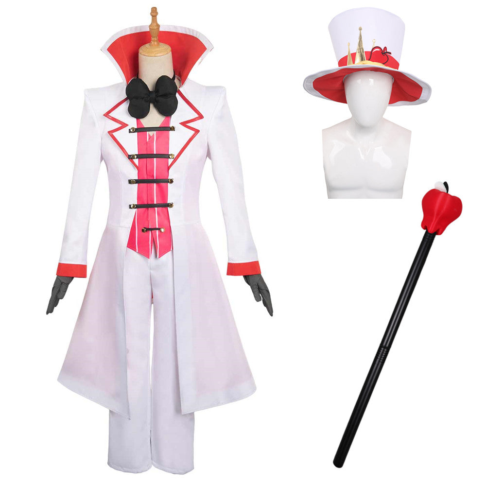 Lucifer Morningstar Kostüm Set Hazbin Hotel Lucifer Cosplay Outfits