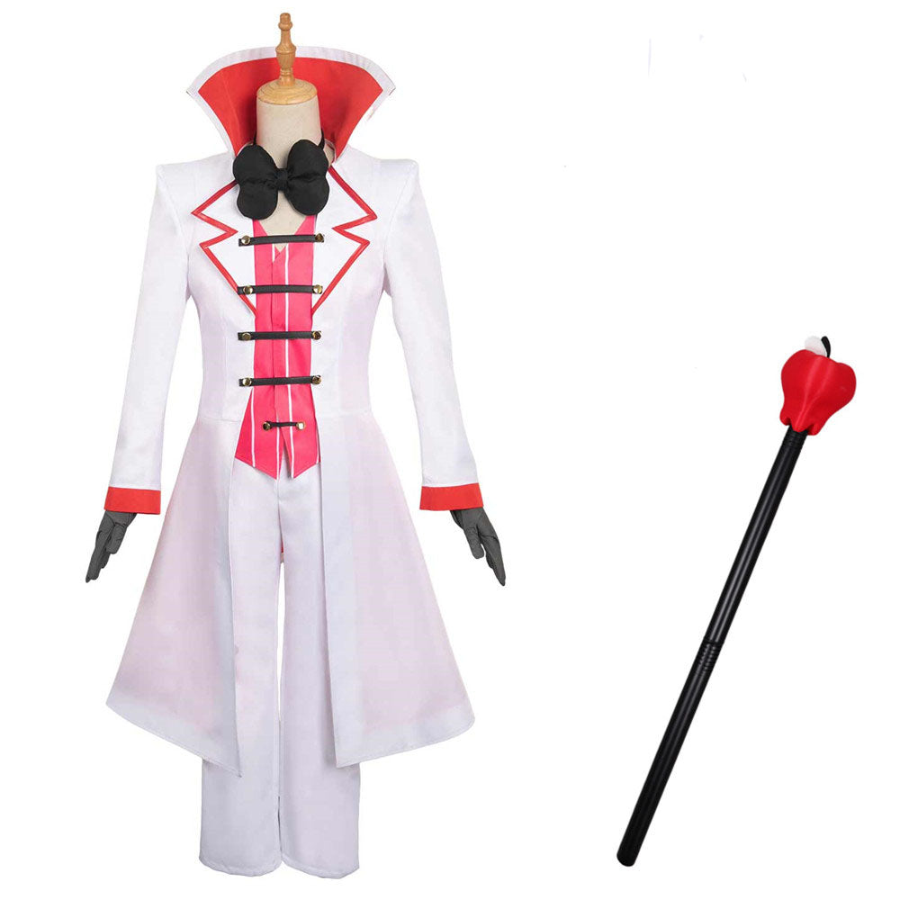 Lucifer Morningstar Kostüm Set Hazbin Hotel Lucifer Cosplay Outfits