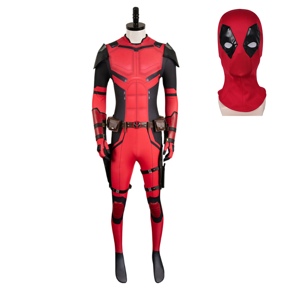 2024 Deadpool & Wolverine (2024) Deadpool Wade Wilson Jumpsuit Cosplay Kostüm