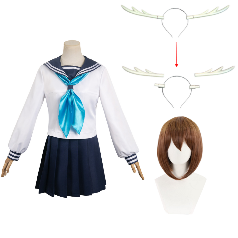 Shikanoko Nokonoko Koshitantan Noko Shikanoko Uniform Cosplay Outfits