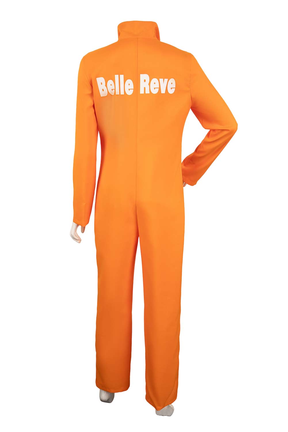 Suicide Squad Isekai 2024 Harley Quinn Kostüm Belle Reve orange Jumpsuit Cosplay Outfits