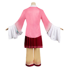 White Snake 3 Fangzhu Baoqing Embers rosa Hanfu Cosplay Outfits