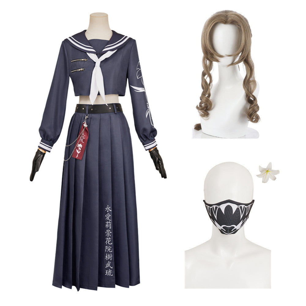Aerith Gainsborough Uniform Final Fantasy Aerith Cosplay Kostüm