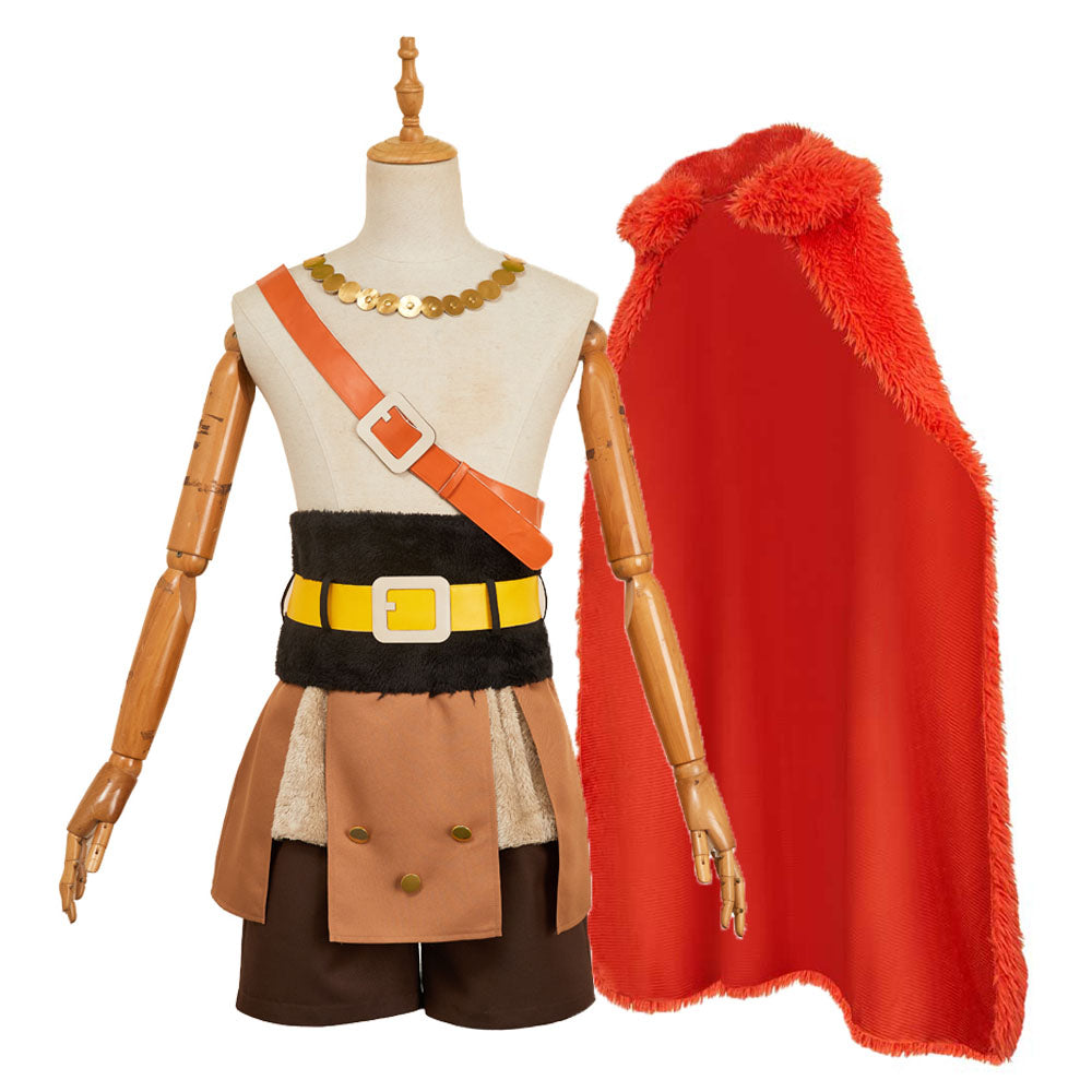 One Piece Elbaph Arc Luffy Kostüm Set Luffy Cosplay Outfits