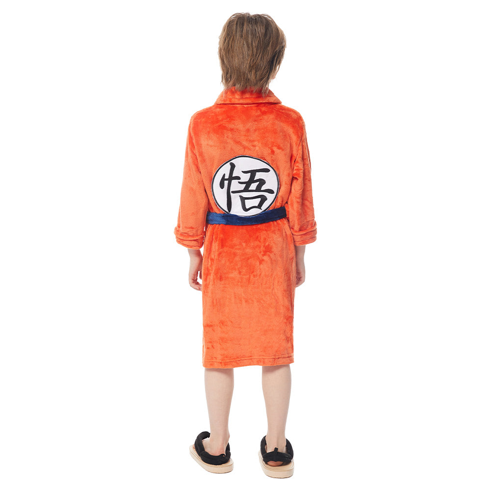 Erwachsene/Kinder Bademantel Dragon Ball Son Goku Bademantel Morgenmantel Robe Pajamas