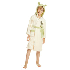 Kinder Yoda Jedi Öhre Fleece Badenmantel Jugendliche Kind Robe
