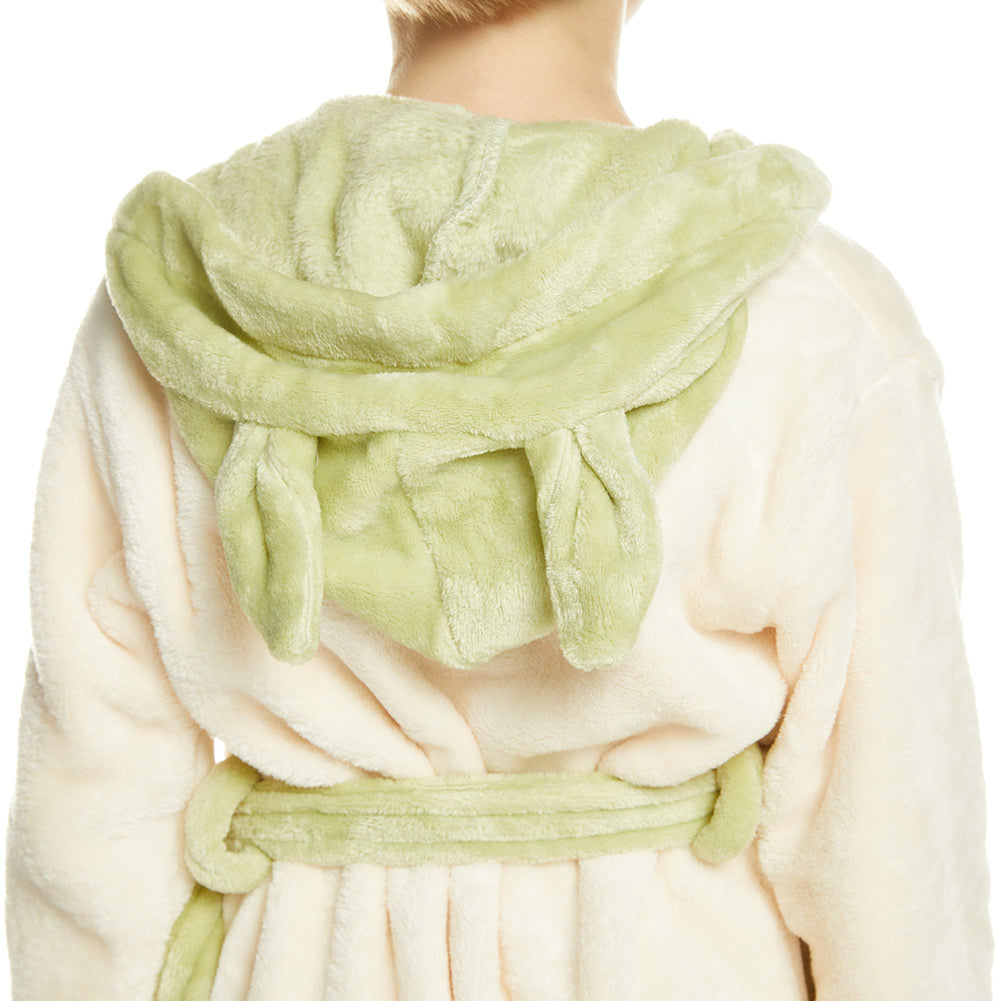 Kinder Yoda Jedi Öhre Fleece Badenmantel Jugendliche Kind Robe