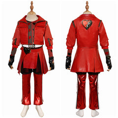 Mädchen Kinder Descendants 2024 The Rise of Red Cosplay Kostüm Version B