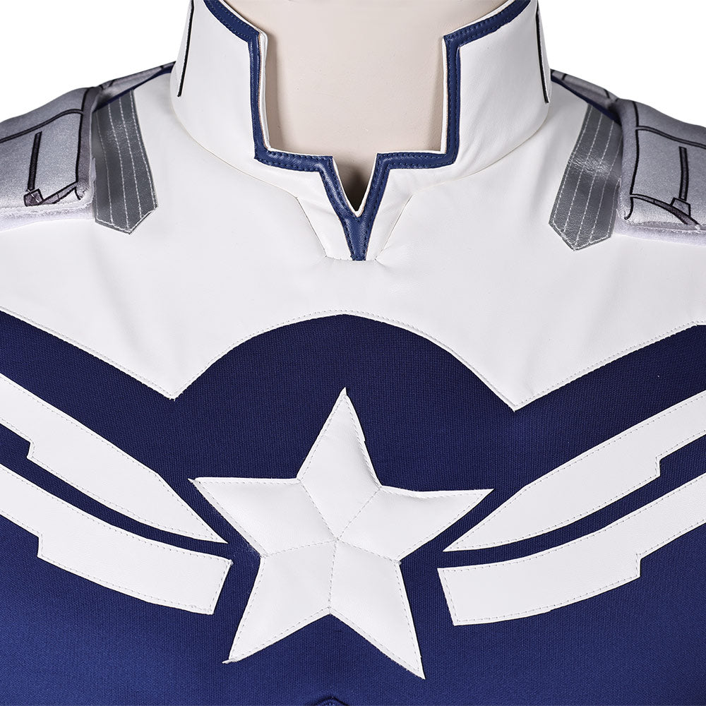 Captain America: Brave New World Sam Wilson Uniform Outfit Cosplay Kostüm