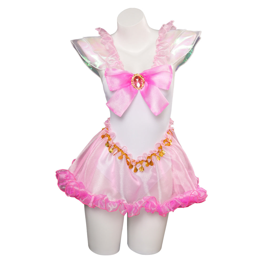Chibiusa Tsukino originelle Bademode Sailor Moon Chibiusa Cosplay einteiliger Badeanzug Kostüm