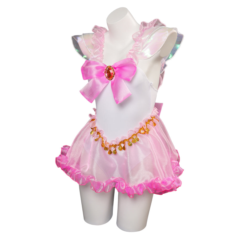 Chibiusa Tsukino originelle Bademode Sailor Moon Chibiusa Cosplay einteiliger Badeanzug Kostüm