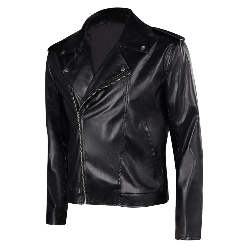 Grease Danny T-birds schwarz Jacke Cosplay Kostüm auch für Alltag