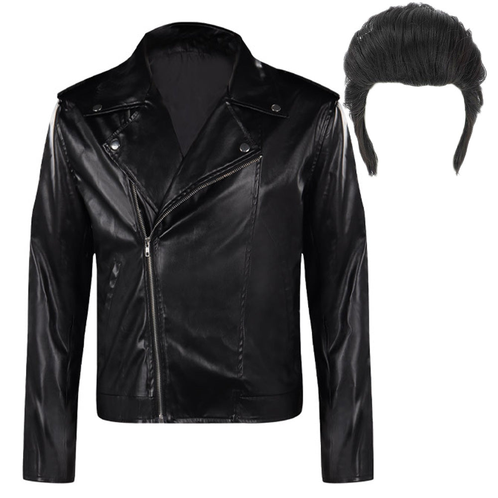 Grease Danny T-birds schwarz Jacke Cosplay Kostüm auch für Alltag