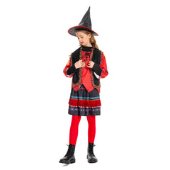 Hocus Pocus Dani Dennison Kinder Mädchen Kostüm Halloween Karneval Kostüm Set