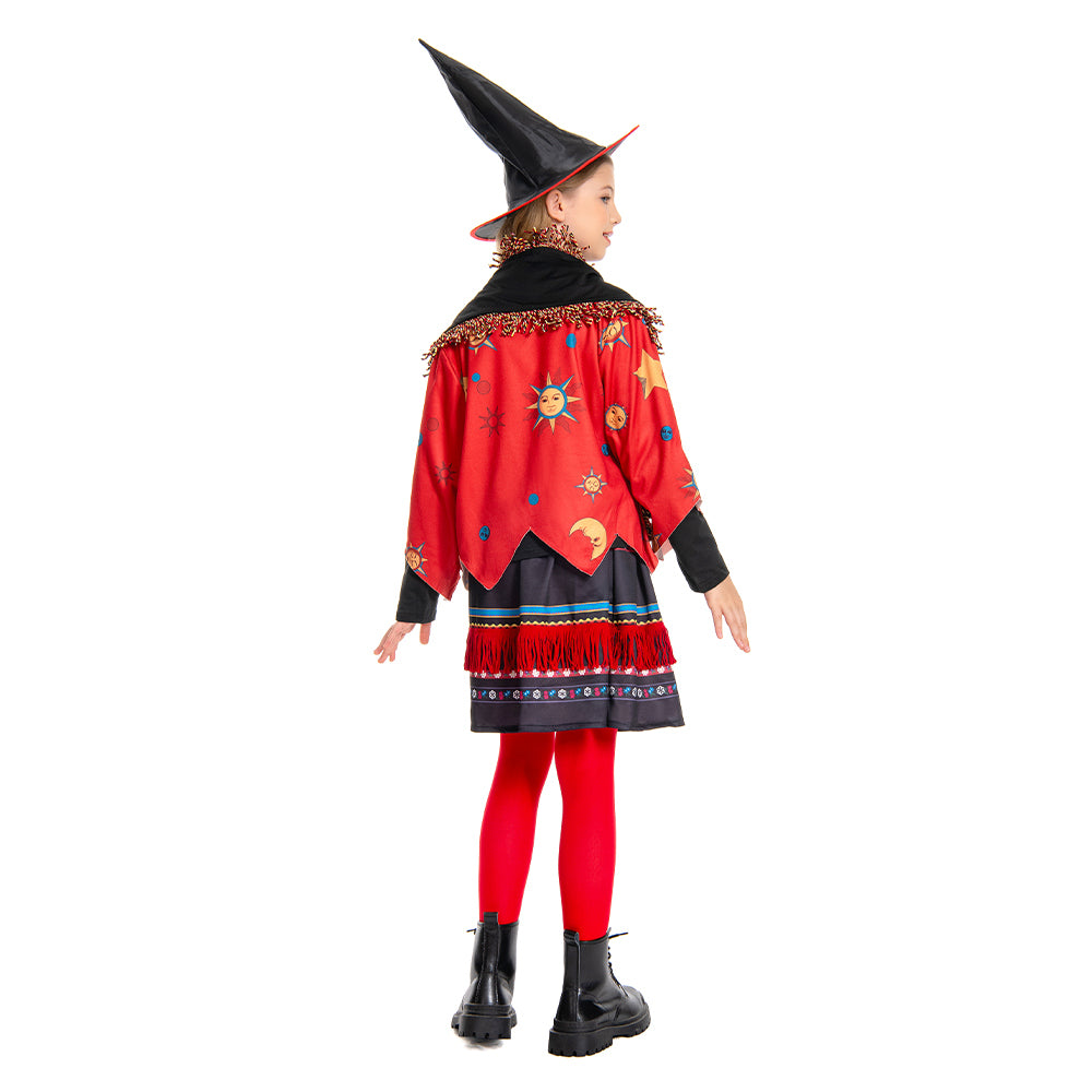 Hocus Pocus Dani Dennison Kinder Mädchen Kostüm Halloween Karneval Kostüm Set