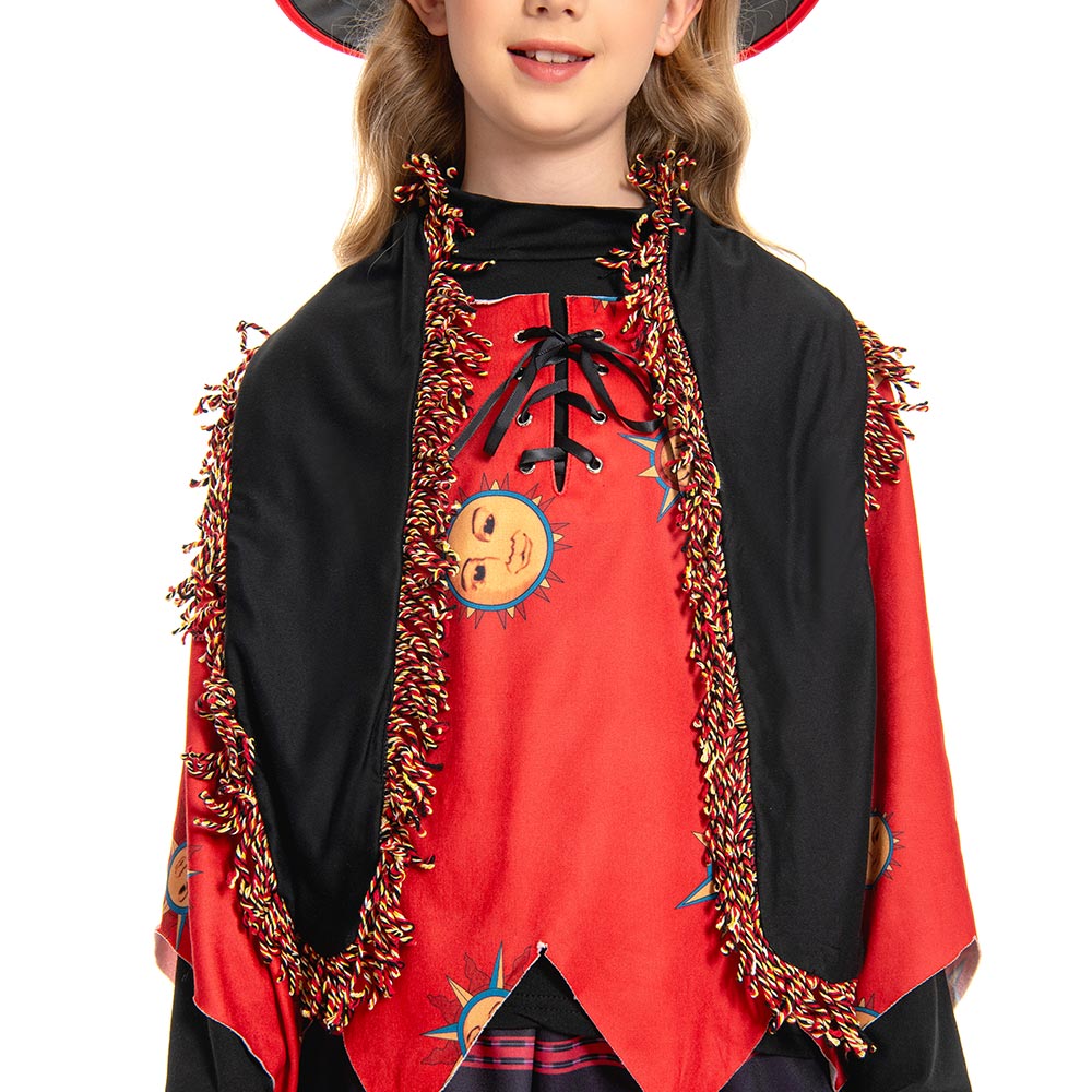 Hocus Pocus Dani Dennison Kinder Mädchen Kostüm Halloween Karneval Kostüm Set